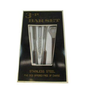 Kane Kutlery Japan Bar Set Dice Game Bottle Opener Corkscrew 33040 Vintage
